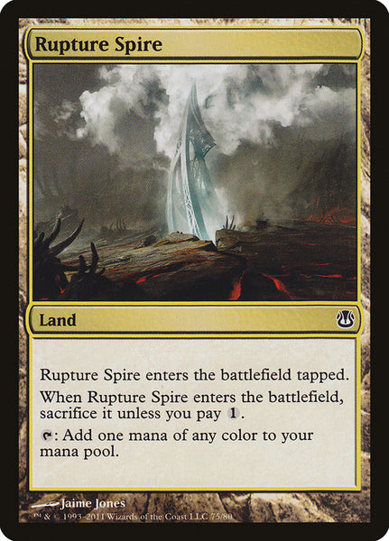 Rupture Spire [Duel Decks: Ajani vs. Nicol Bolas]