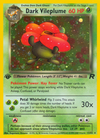 Dark Vileplume (13/82) [Team Rocket 1st Edition]