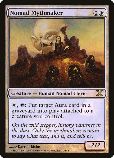 Nomad Mythmaker (Premium Foil) [Tenth Edition]
