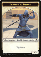 Unwavering Initiate // Wurm Double-sided Token [Amonkhet Tokens]