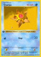 Staryu (65/102) [Base Set 1st Edition]