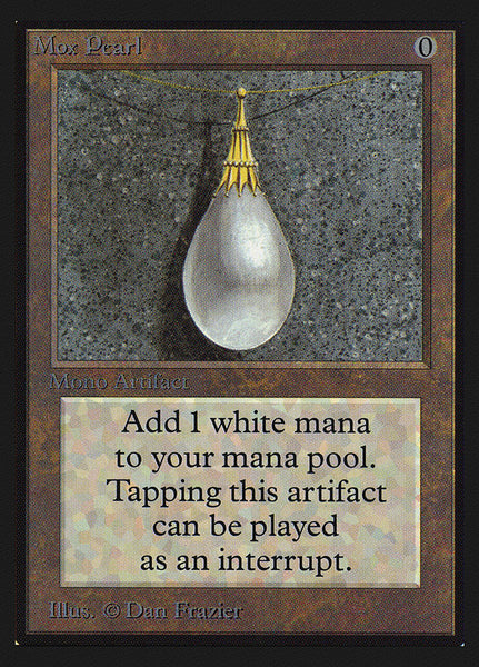 Mox Jet (White Stone) [International Collectors’ Edition]