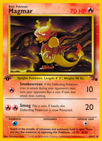 Magmar (39/62) [Fossil 1st Edition]