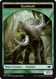 Elephant (012) // Spirit (016) Double-sided Token [Modern Horizons Tokens]