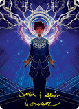 Brainstorm Art Card (Gold-Stamped Signature) [Strixhaven: School of Mages Art Series]