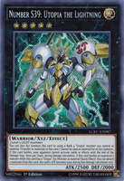Number S39: Utopia the Lightning [LCKC-EN087] Secret Rare