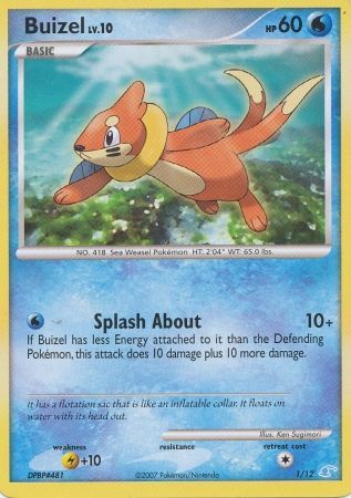 Buizel (1/12) [Diamond & Pearl: Trainer Kit]