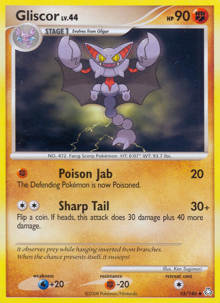 Gliscor (55/146) [Diamond & Pearl: Legends Awakened]