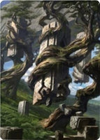 Forest 2 Art Card [Zendikar Rising Art Series]