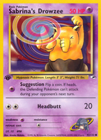 Sabrina's Drowzee (92/132) [Gym Heroes 1st Edition]