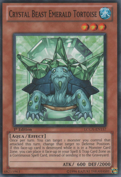 Crystal Beast Emerald Tortoise [LCGX-EN157] Common