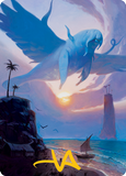 Aeromoeba Art Card (Gold-Stamped Signature) [Modern Horizons 2 Art Series]