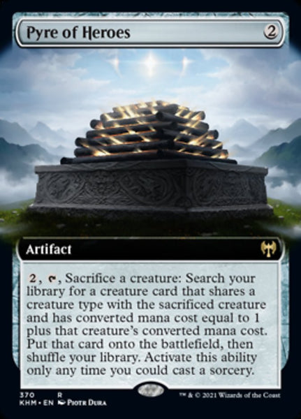 Pyre of Heroes (Extended) [Kaldheim Extended Art]