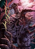 Dream Devourer Art Card (Gold-Stamped Signature) [Kaldheim: Art Series]