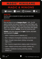 Magic & Minions (Magic Minigame) [Dungeons & Dragons: Adventures in the Forgotten Realms Minigame]