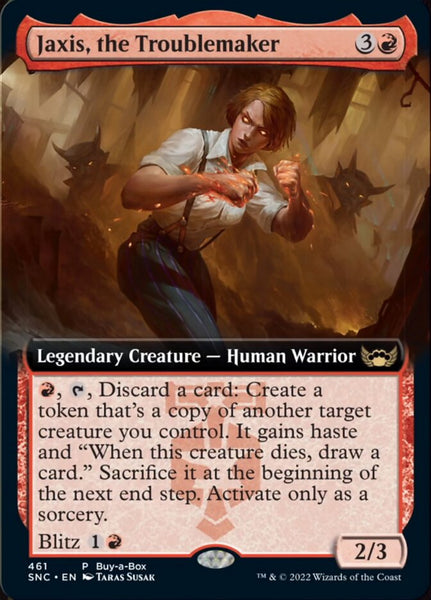 Jaxis, the Troublemaker (Buy-a-Box) [Streets of New Capenna]