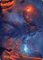 Aegar, the Freezing Flame Art Card [Kaldheim: Art Series]
