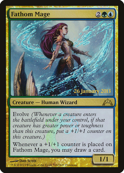 Fathom Mage  [Gatecrash Prerelease Promos]