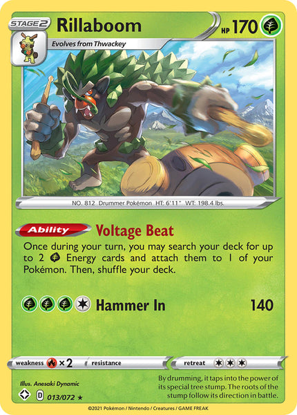 Rillaboom (13/72) [Sword & Shield: Shining Fates]