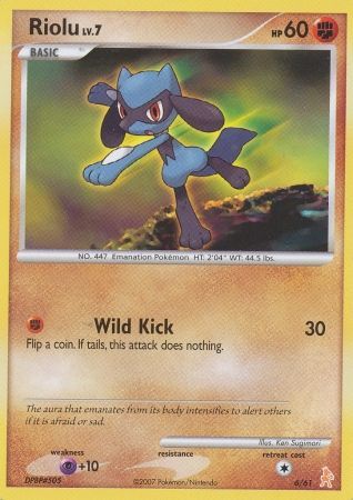 Riolu (6/61) [Diamond & Pearl: Trainer Kit]