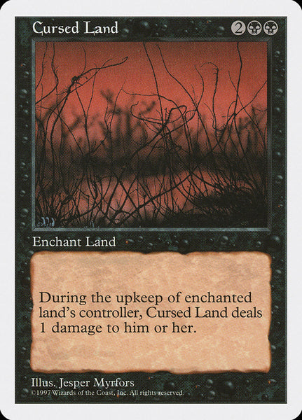 Cursed Land [Fifth Edition]