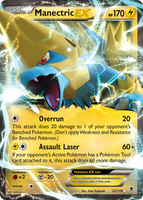 Manectric EX (23/119) [XY: Phantom Forces]