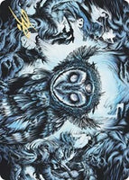 Vega, the Watcher Art Card (Gold-Stamped Signature) [Kaldheim: Art Series]