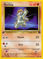Machop (59/82) [Team Rocket 1st Edition]