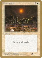 Armageddon (Preston Poulter) (SB) [Pro Tour Collector Set]