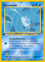 Remoraid (50/64) [Neo Revelation 1st Edition]