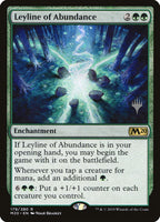 Leyline of Abundance (Promo Pack) [Core Set 2020 Promos]