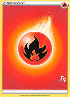 Fire Energy (Cinderace Stamp #10) [Battle Academy 2022]