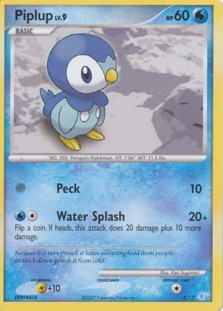 Piplup (5/12) [Diamond & Pearl: Trainer Kit]