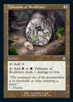 Talisman of Resilience (Retro Etched Foil) [Modern Horizons]