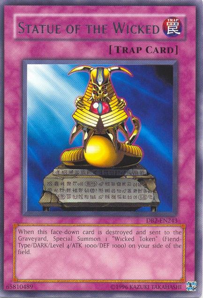 Statue of the Wicked [DB2-EN243] Rare