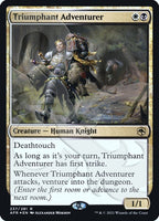 Triumphant Adventurer (Ampersand Promo) [Dungeons & Dragons: Adventures in the Forgotten Realms Promos]