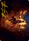 Yusri, Fortune's Flame Art Card (Gold-Stamped Signature) [Modern Horizons 2 Art Series]