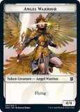 Angel Warrior // Shark Double-sided Token [Challenger 2021 Tokens]