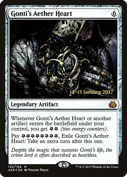 Gonti's Aether Heart  [Aether Revolt Prerelease Promos]