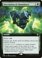 Inscription of Abundance (Extended) [Zendikar Rising]