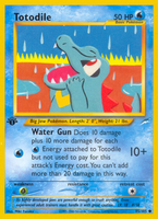 Totodile (85/105) [Neo Destiny 1st Edition]