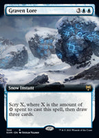 Graven Lore (Extended) [Kaldheim Extended Art]