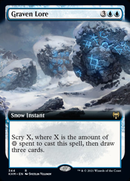 Graven Lore (Extended) [Kaldheim Extended Art]