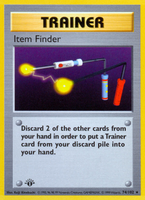 Item Finder (74/102) [Base Set 1st Edition]