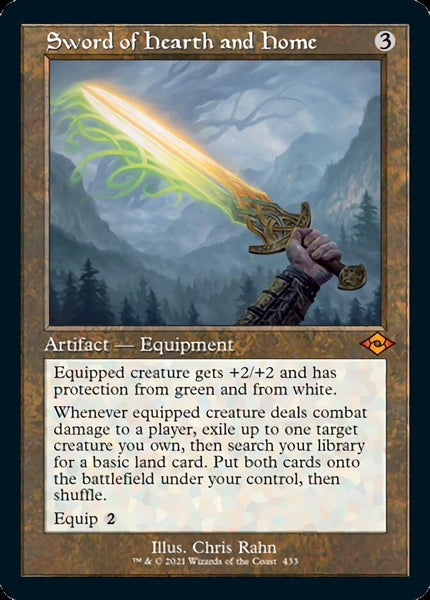Sword of Hearth and Home (Retro Etched Foil) [Modern Horizons 2]