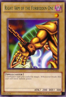 Right Arm of the Forbidden One (Green) [DL11-EN004] Rare