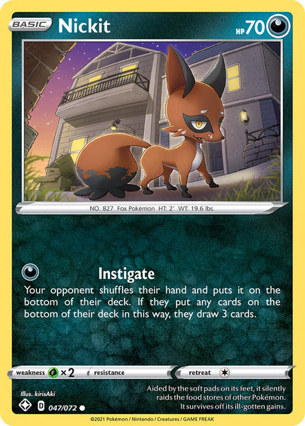 Nickit (47/72) [Sword & Shield: Shining Fates]