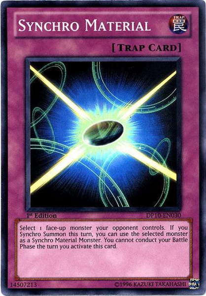 Synchro Material [DP10-EN030] Super Rare