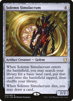 Solemn Simulacrum [Commander 2019]