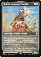Keleth, Sunmane Familiar (Etched) [Commander Legends]